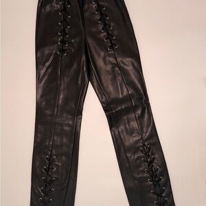 I.AM.GIA Ziva Black Lace-Up Pants